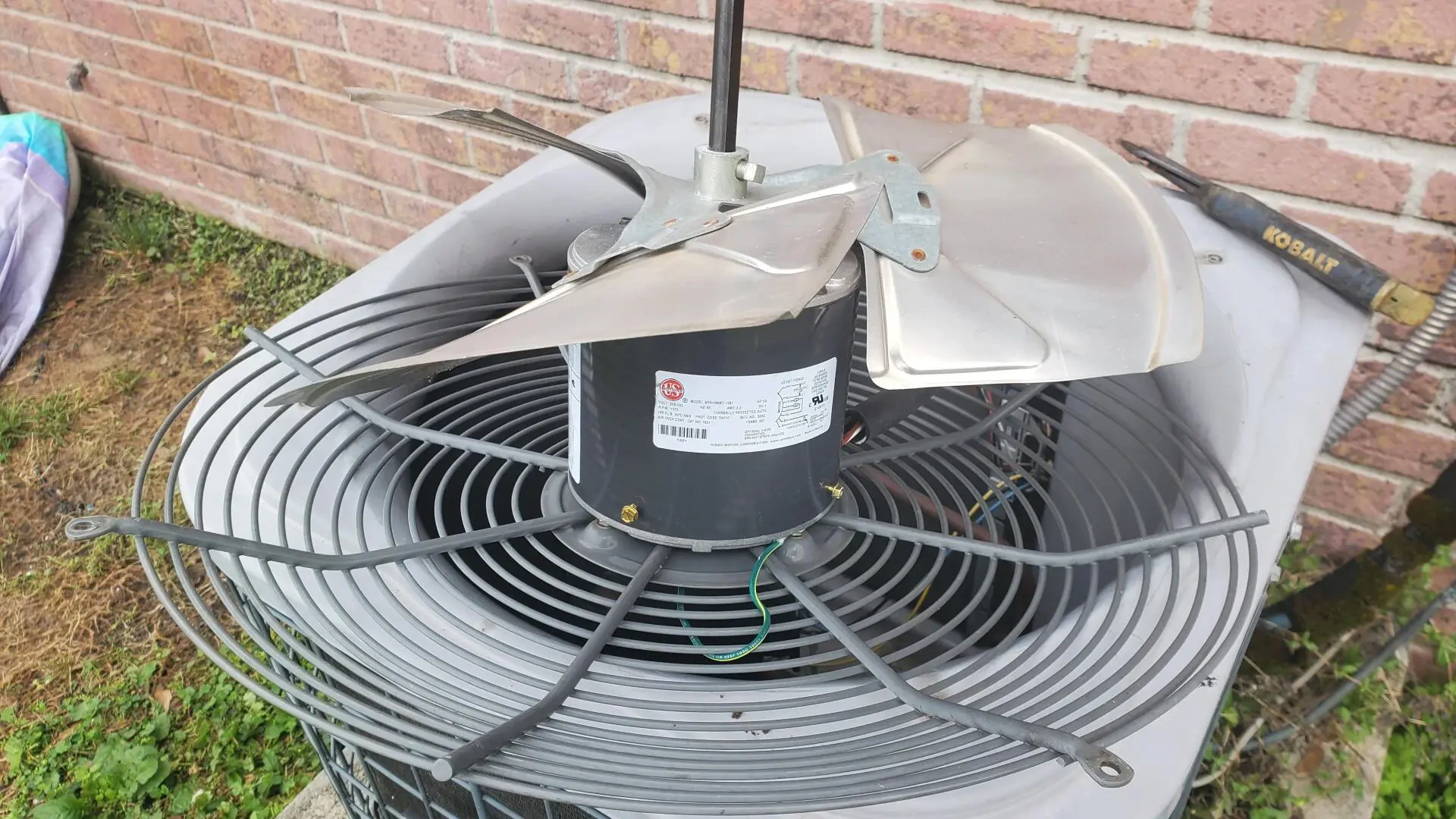 Work photo for HVAC Fan Motor Replacement $470