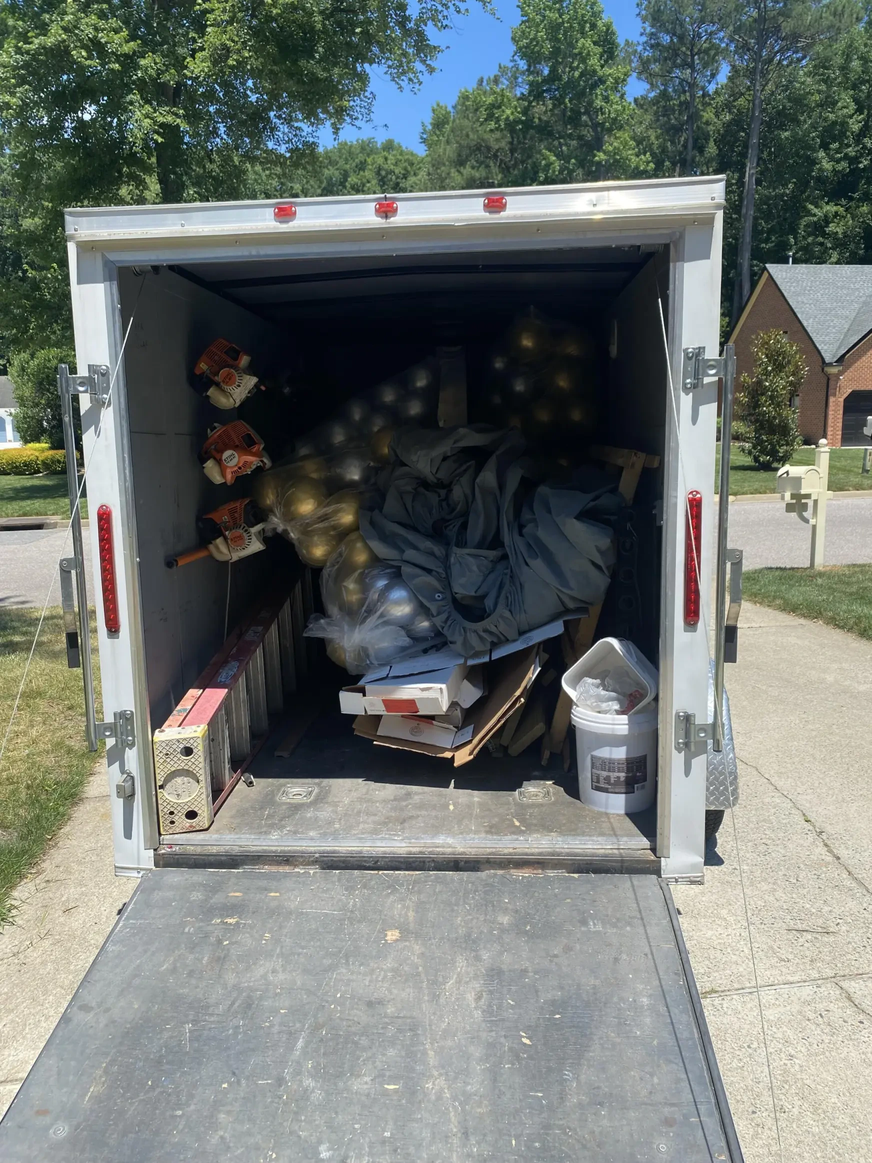 Work photo for Large Load Junk Removal Service: Efficient Box Truck Hauling