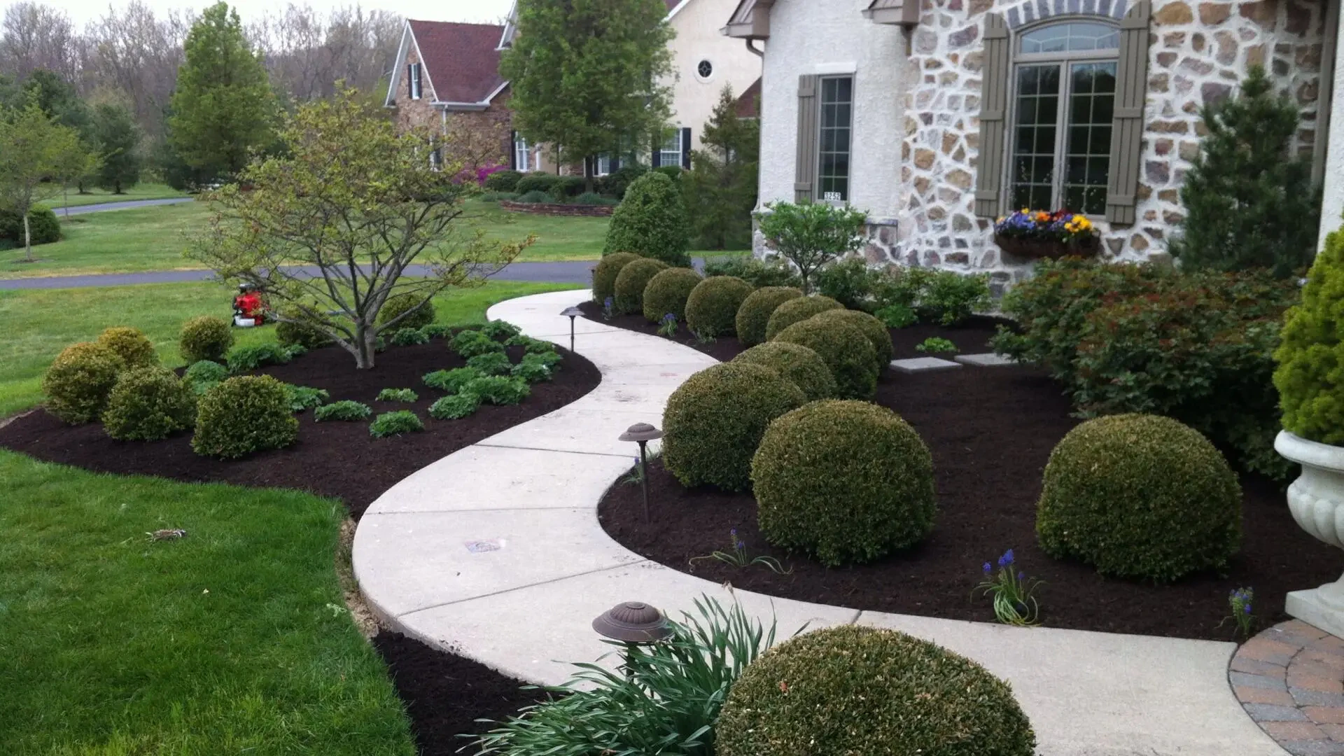 Work photo for Landscape Package: Trim, Mow, Edge, and Blow!
