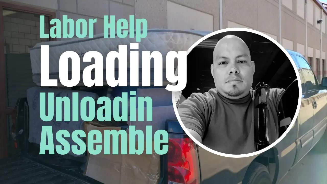 Work photo for Loading/unloading/assemble furniture/rearrange furniture/ deliveries