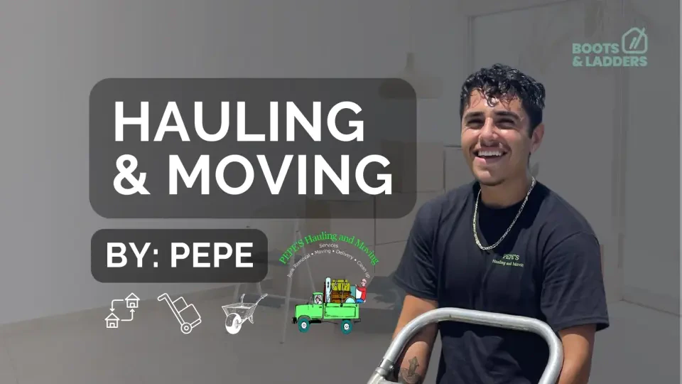 Work photo for Pepe's Reliable Moving and Hauling Solutions