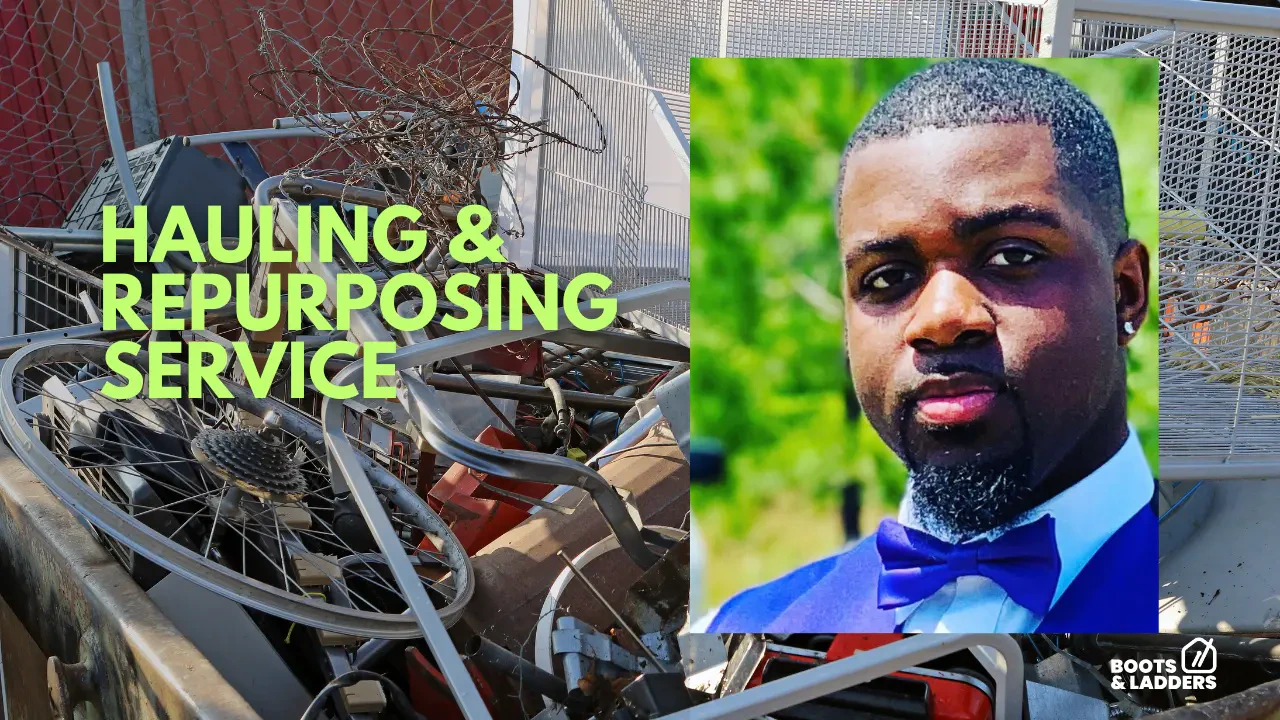 Work photo for Single Item Hauling & Repurposing Service $50