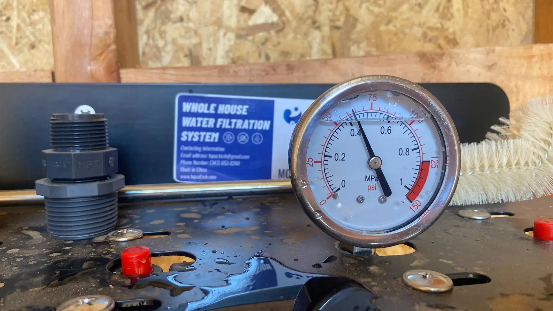 Work photo for Low water pressure repair