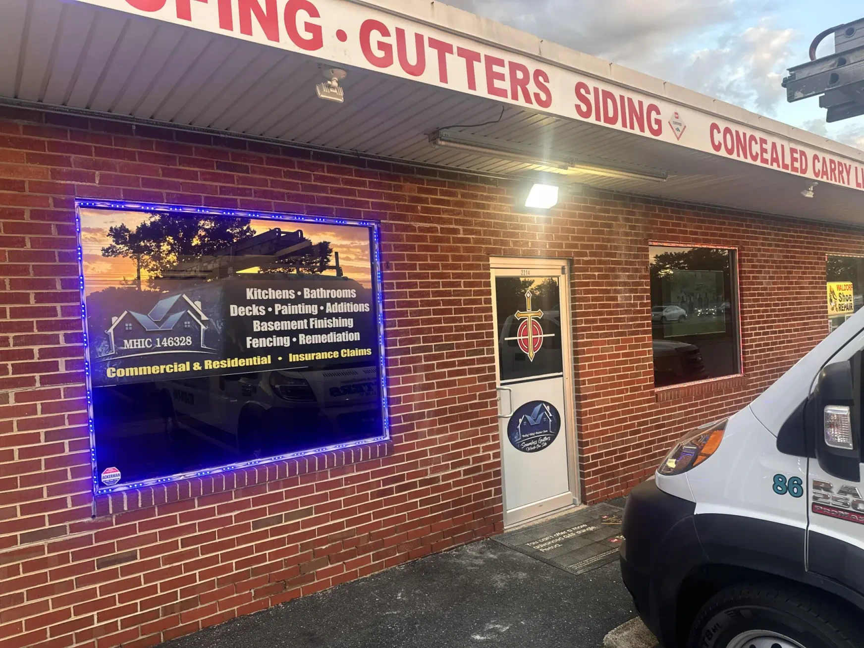 Work photo for Roofing , Gutters , siding and more