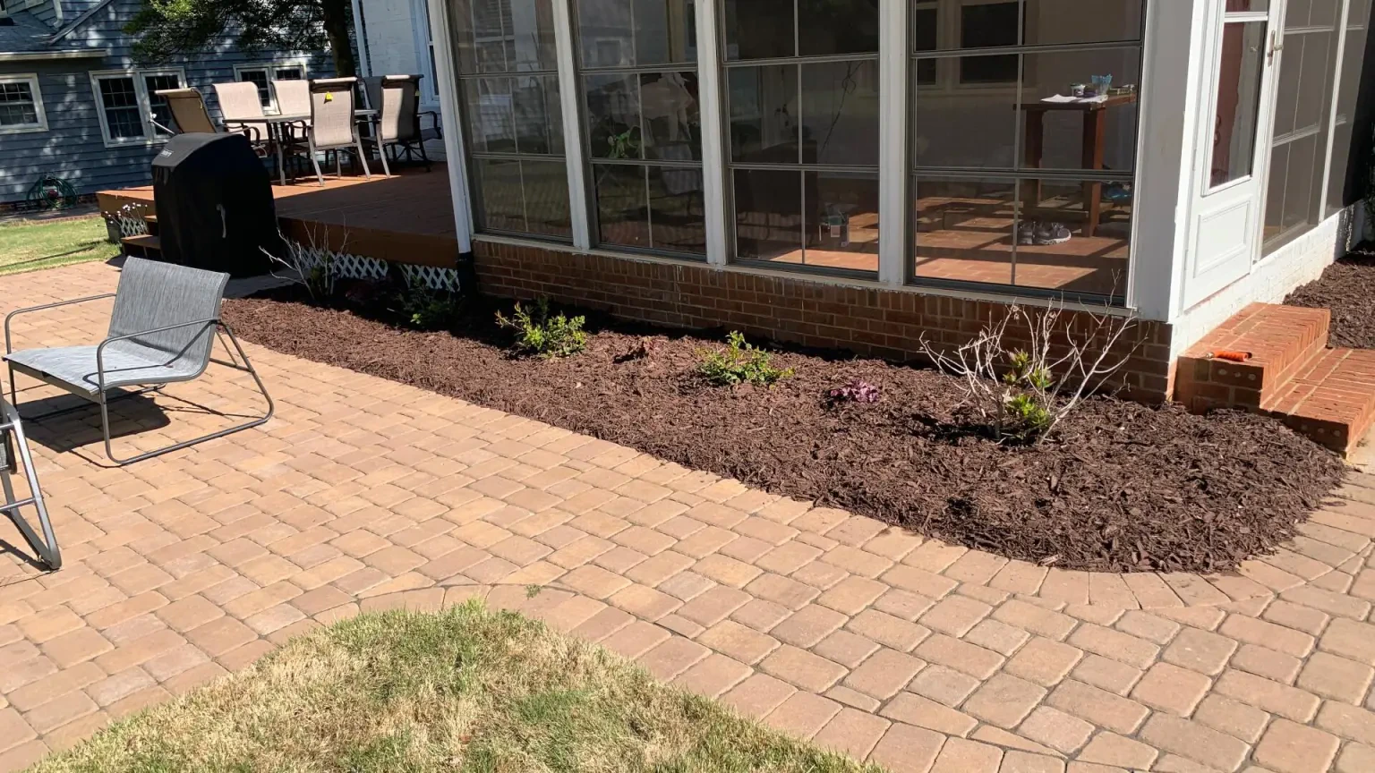 Work photo for Commercial Parking Lot Maintenance & Landscaping: Sweeping, Weed Control $200