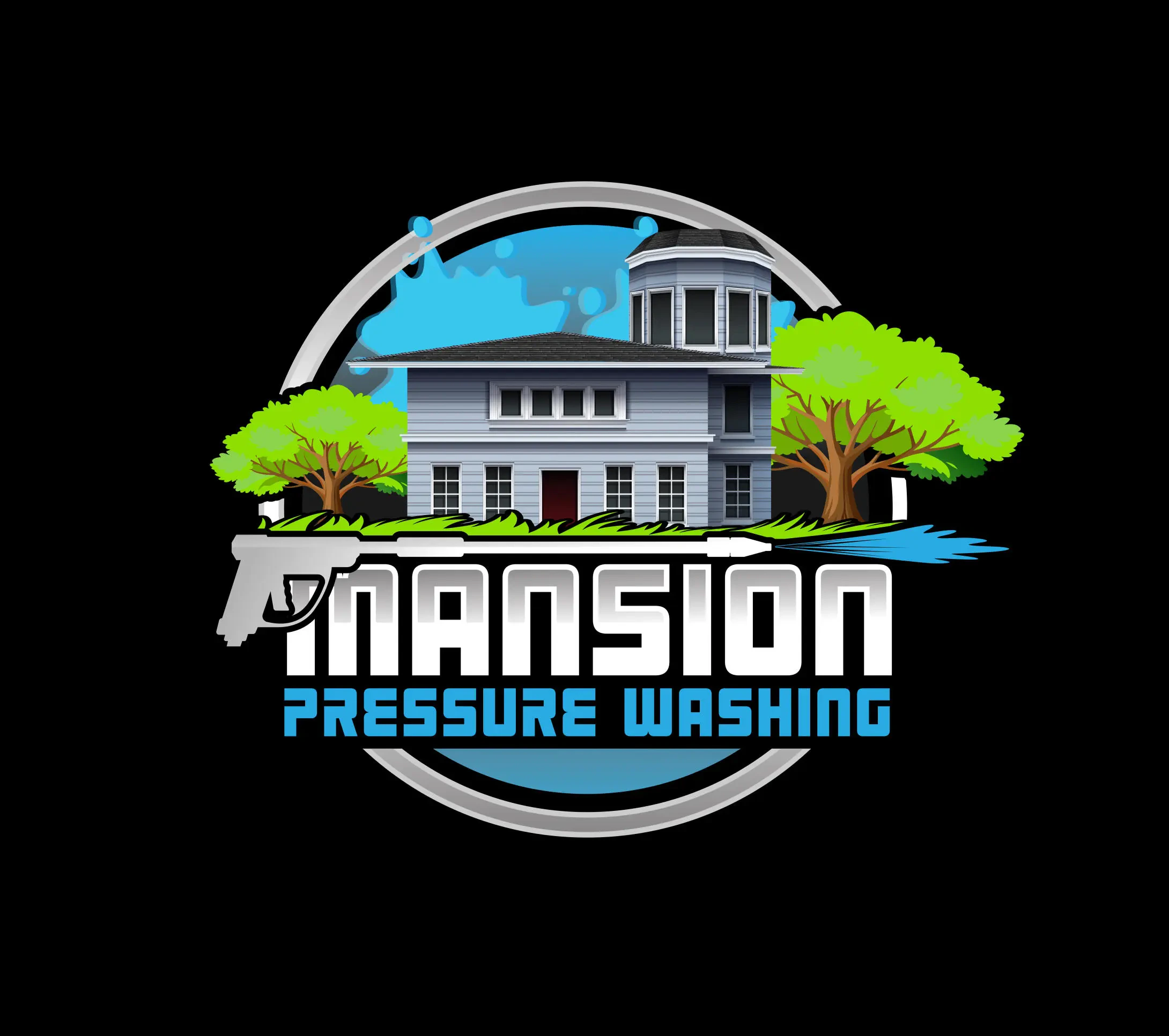 Work photo for Exterior House Pressure Washing: Professional cleaning for a spotless home