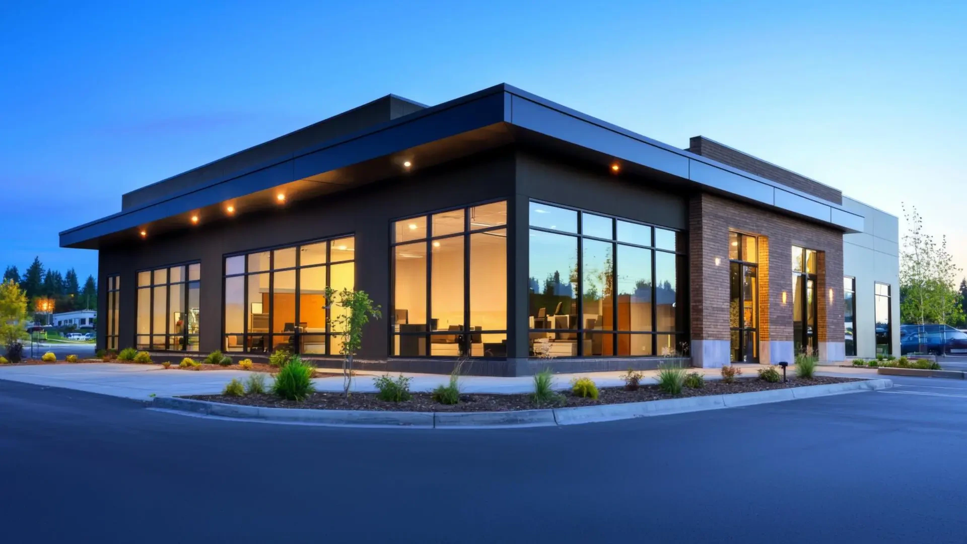Work photo for Commercial Parking Lot Maintenance & Landscaping: Sweeping, Weed Control $275