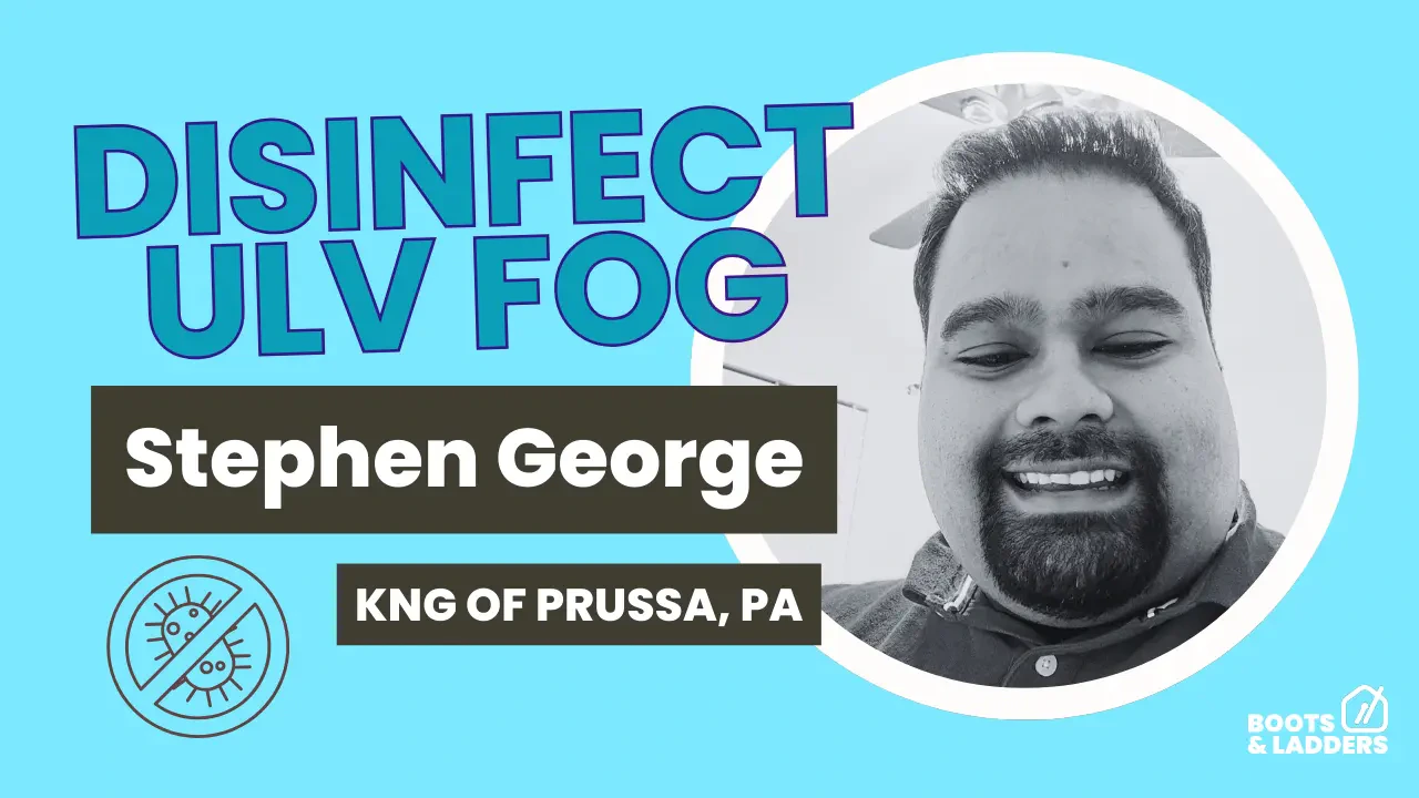 Work photo for Home ULV Fog Disinfection: Kill 99.9% of germs(Mold Remediation)