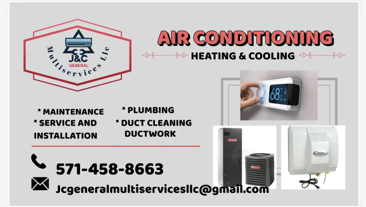 Work photo for air conditioning