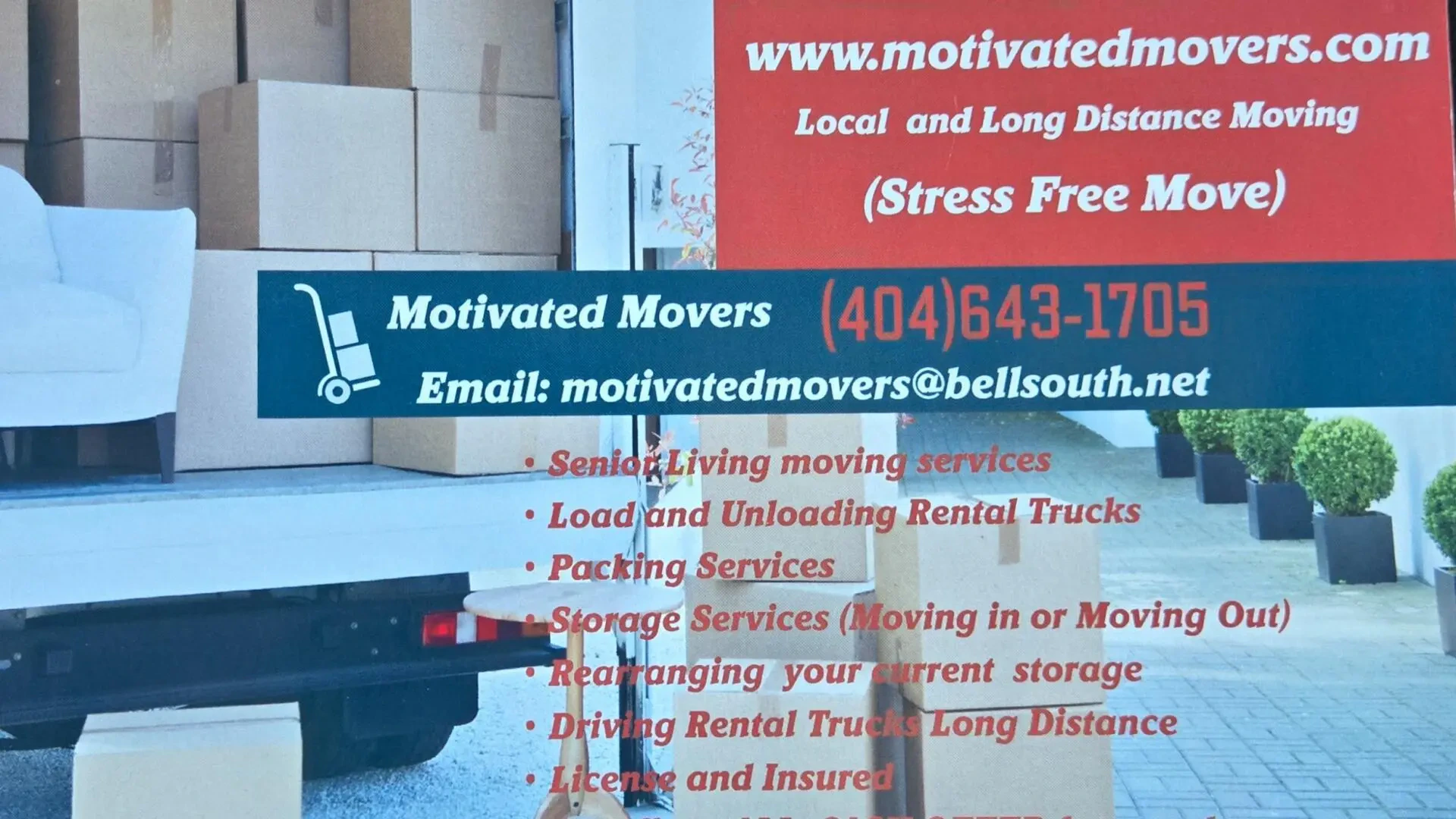 Work photo for Furniture Moving & Labor Assistance $650