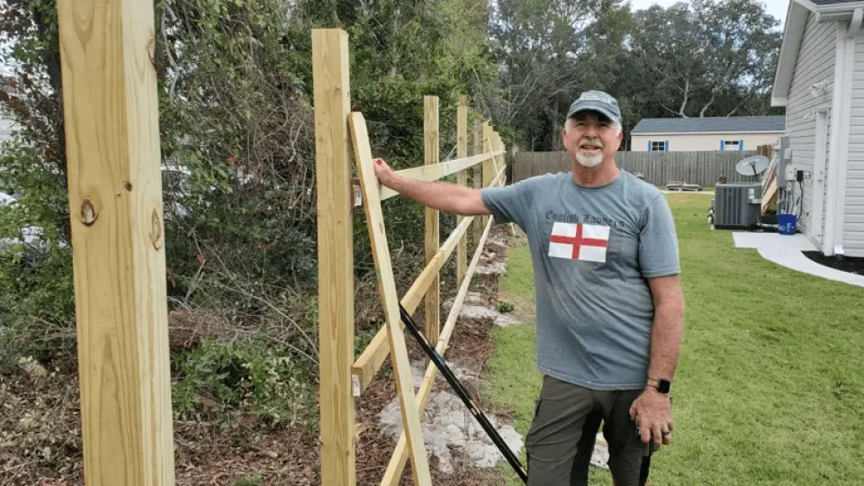 Work photo for I will build your Fence