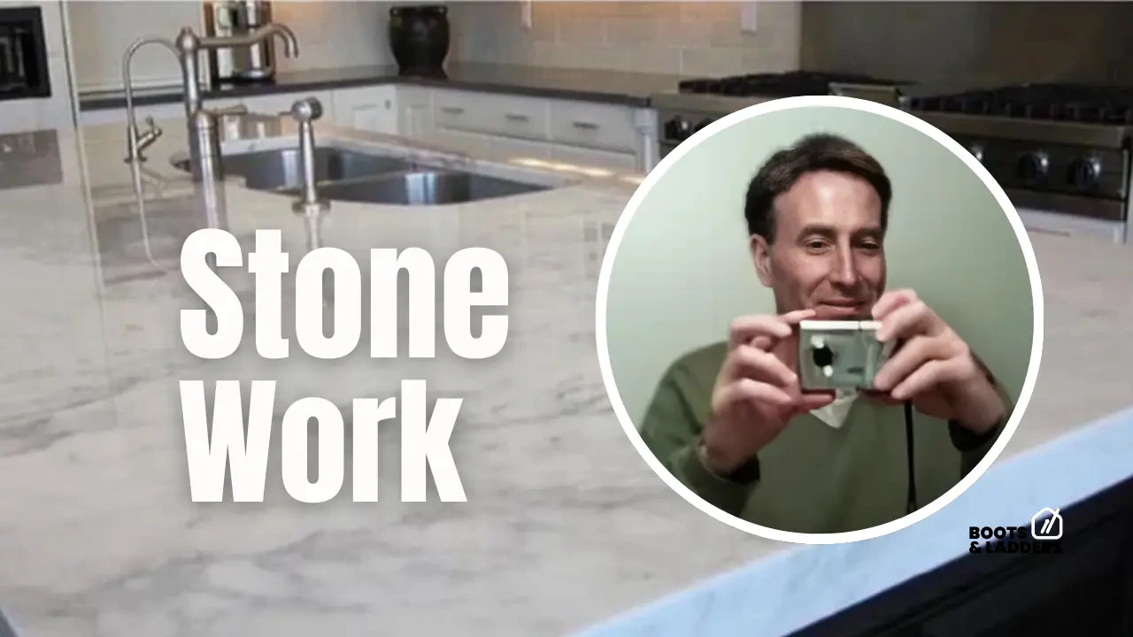 Work photo for Elegant Kitchen Island – Custom Stone Fabrication