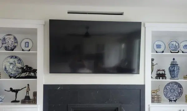 Work photo for TV Wall Mounting & Cable Connection Services $100