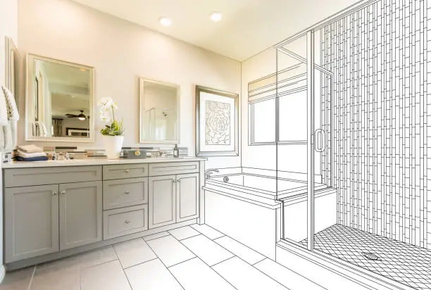 Work photo for Master Bathroom Remodeling: Demolition, Fixtures, Tiling, Painting $9000