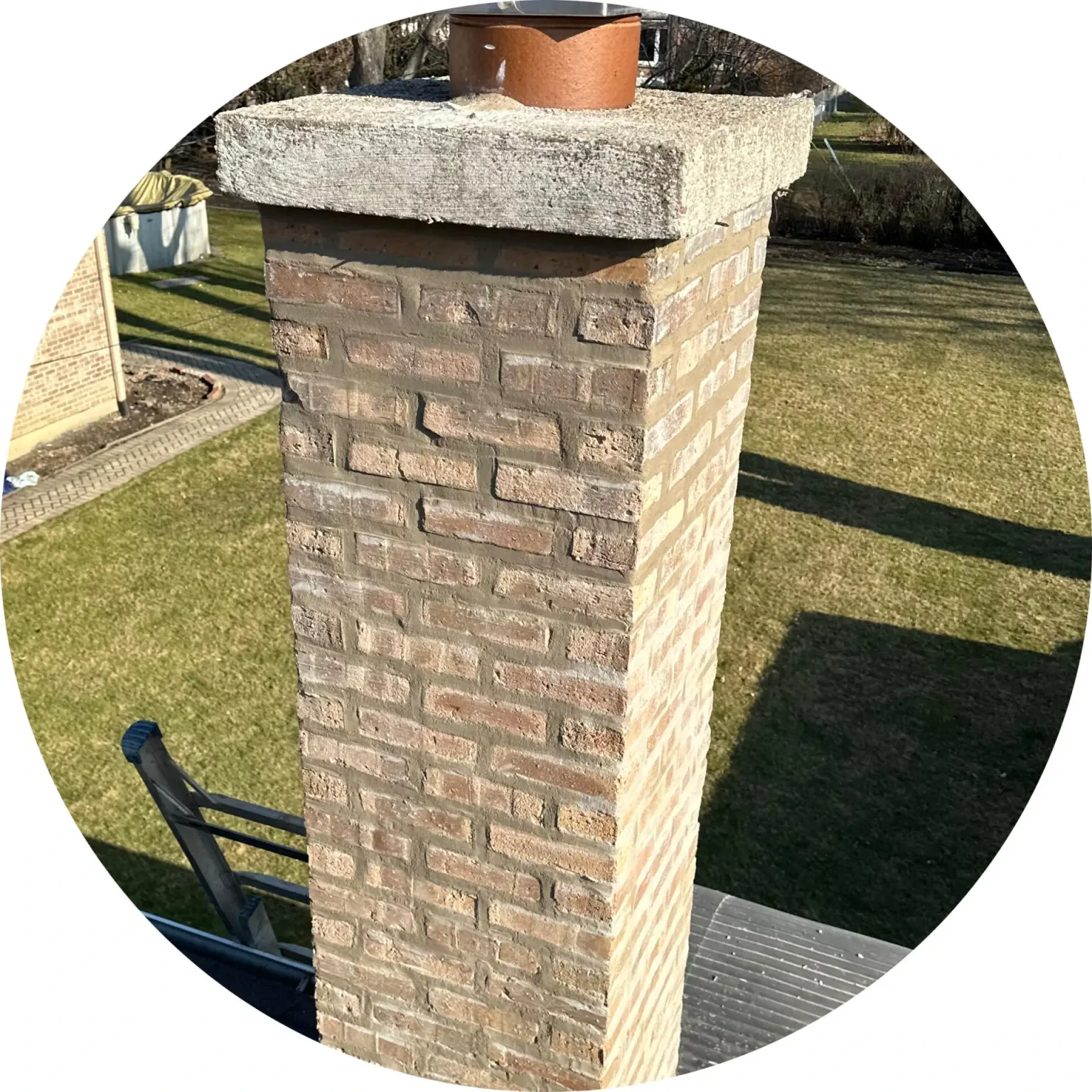 Work photo for Lakefront maintenance Masonry professional all brickwork