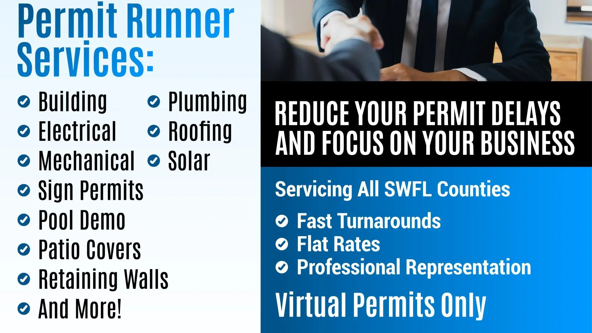 Work photo for Permit Runner Services