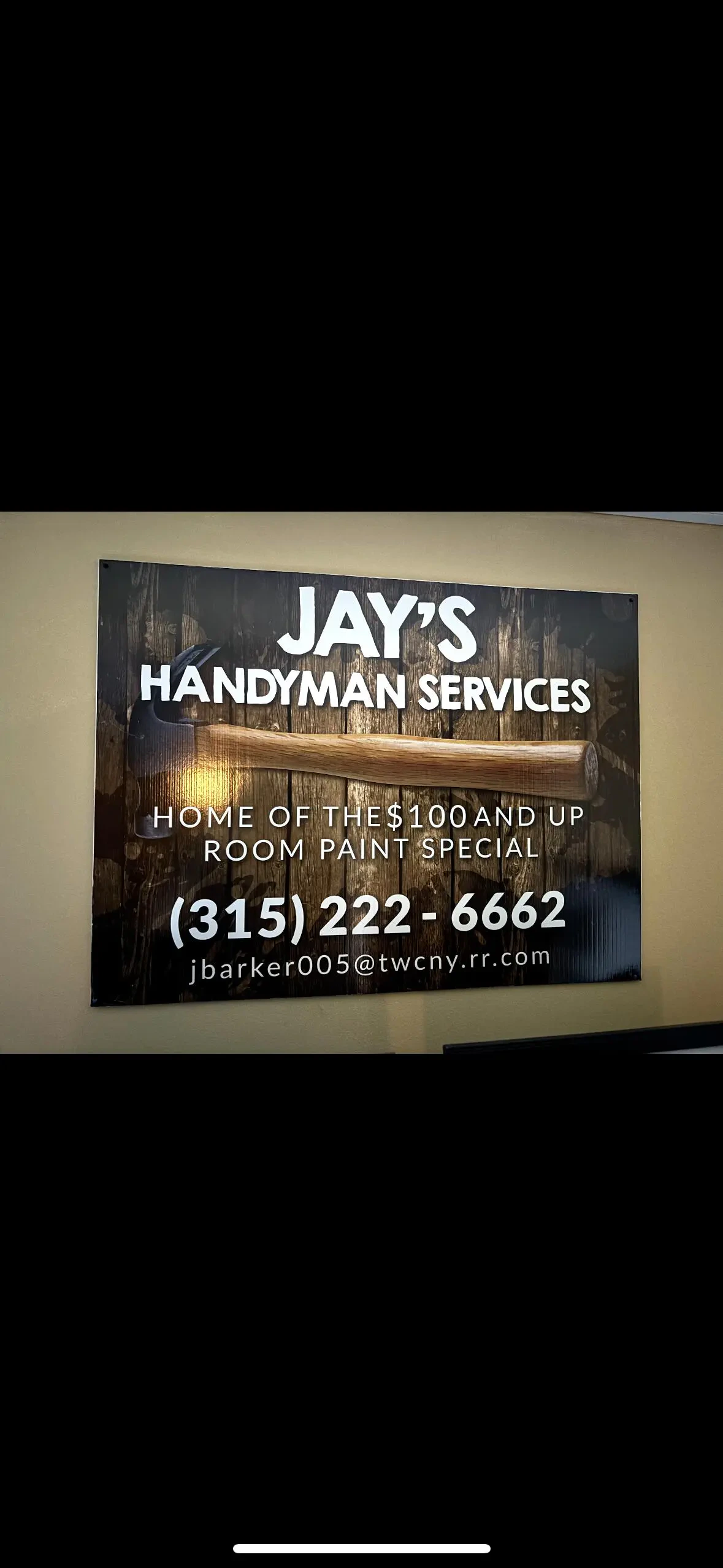 Work photo for Jay’s handyman services surviving Watertown, New York areas