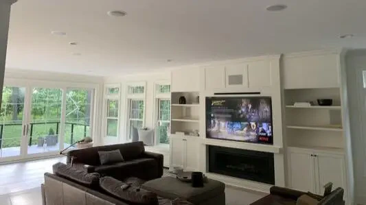 Work photo for TV mounting services