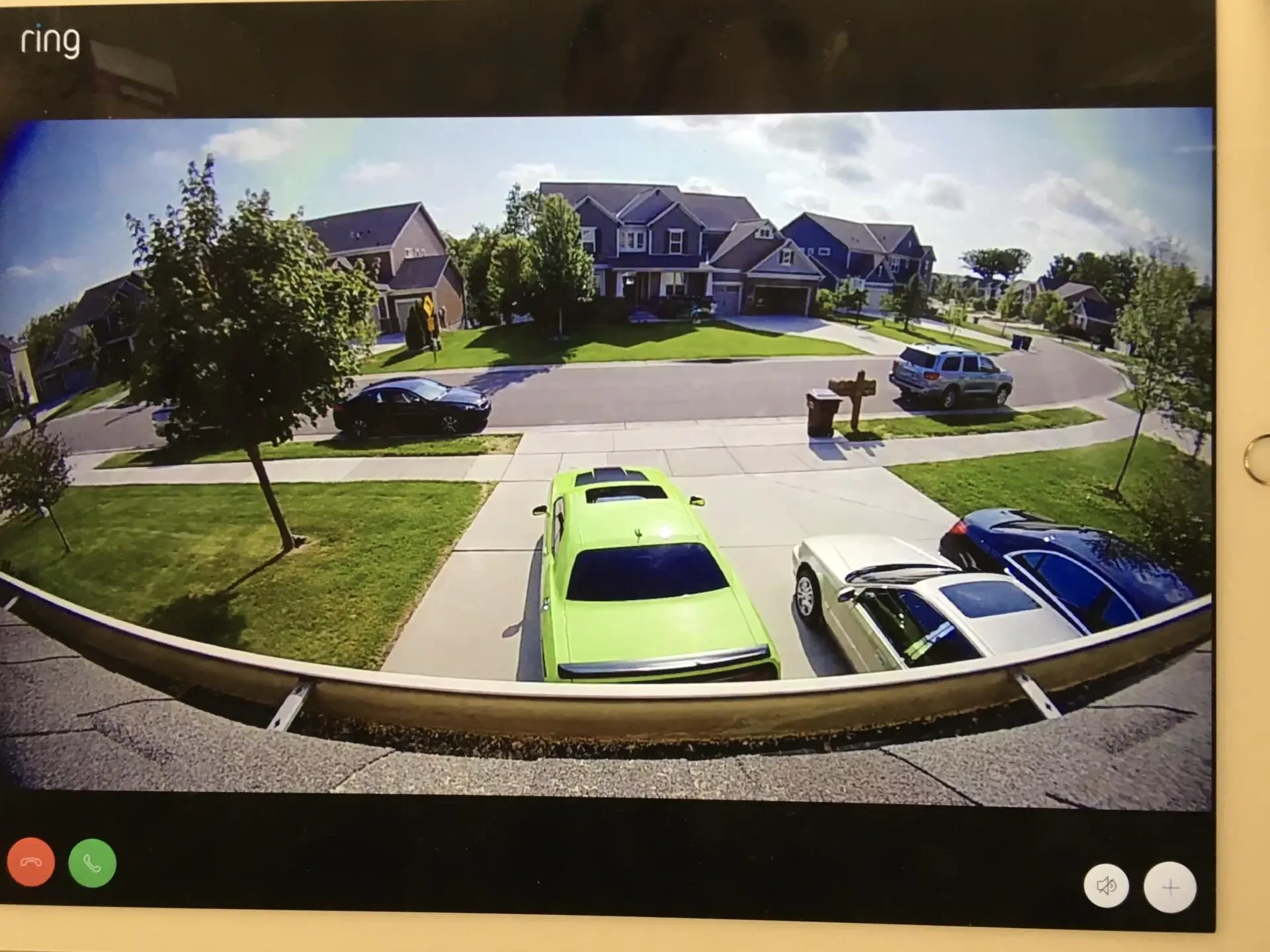 Work photo for Ring doorbell or camera installation