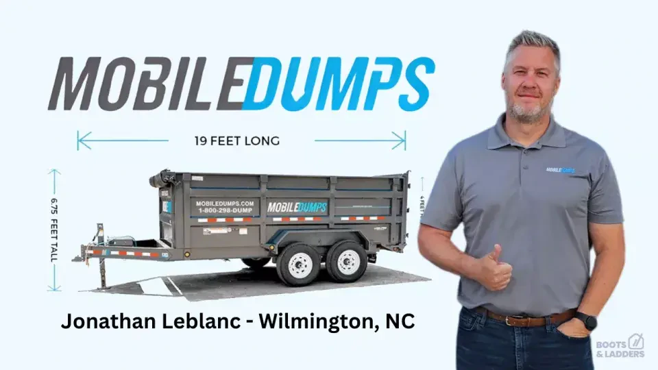 Work photo for Junk Hauling Trailer: 3-day rental - Dump Fee Included