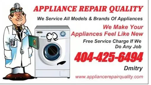 Work photo for Appliances Repairs in Suwanee, GA.
