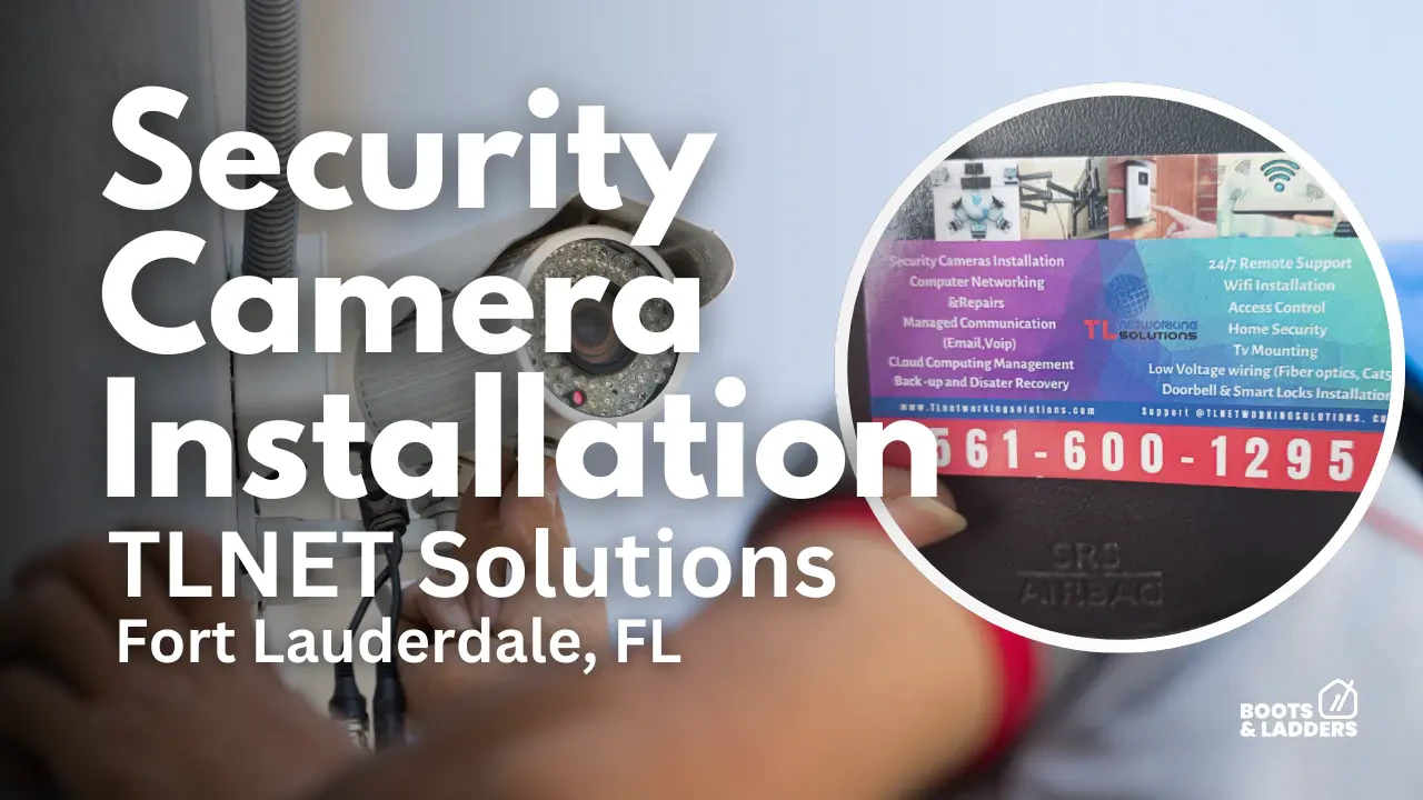 Work photo for Security Camera Installation & Setup Services
