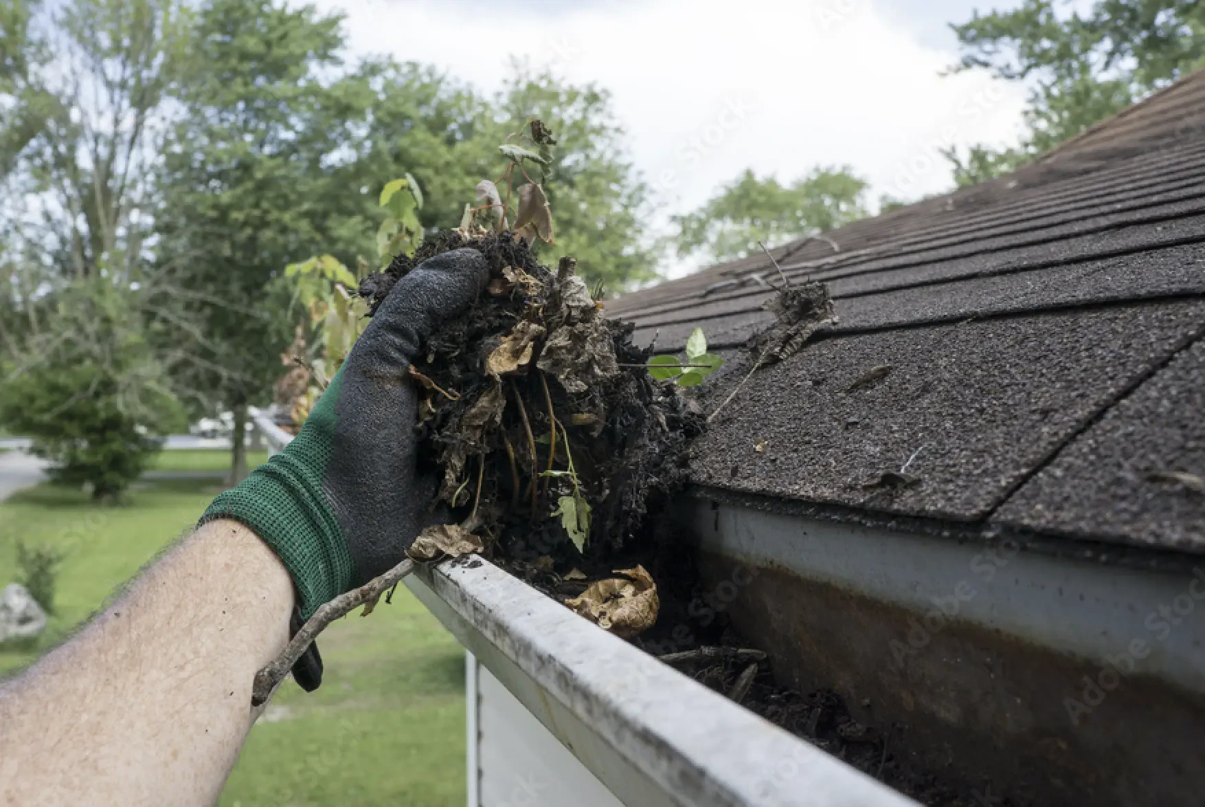 Work photo for Gutter Cleaning - $150 Flat Fee