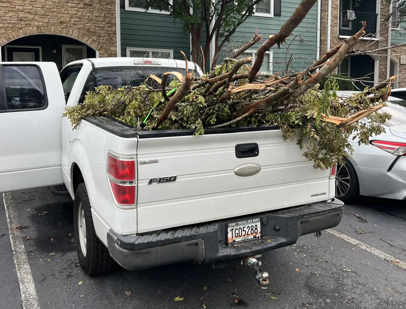 Work photo for Junk removal, Debris Removal, Furniture Removal.