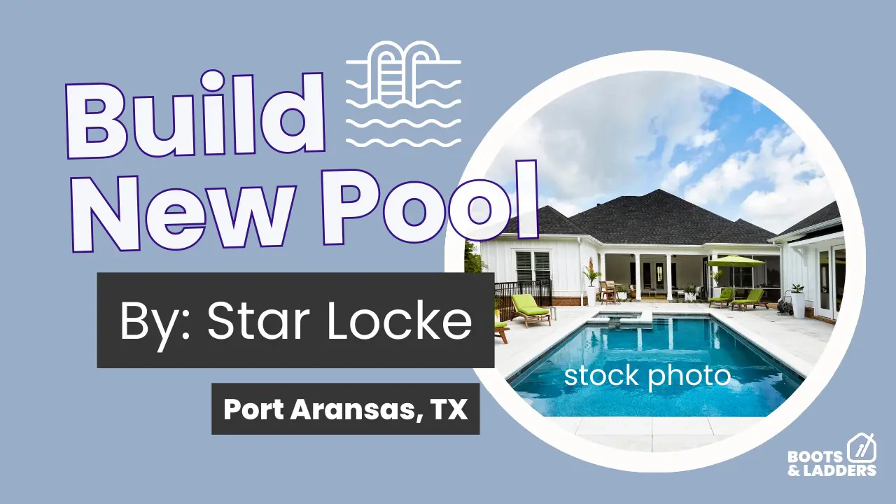Work photo for Build a new pool 20% off