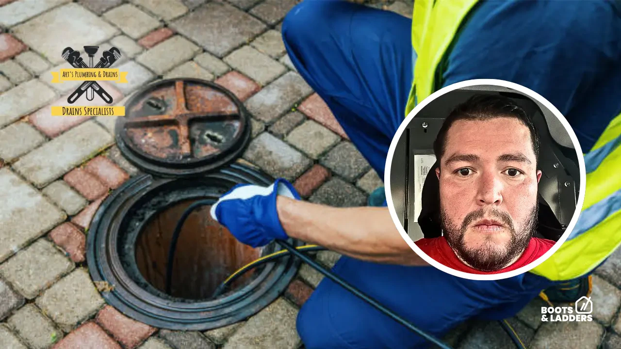 Work photo for Unclog Mainlines with clean out $175