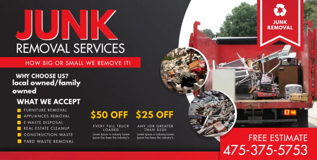 Work photo for Truck Load Junk Disposal: Labor, Hauling, & Disposal Services $200