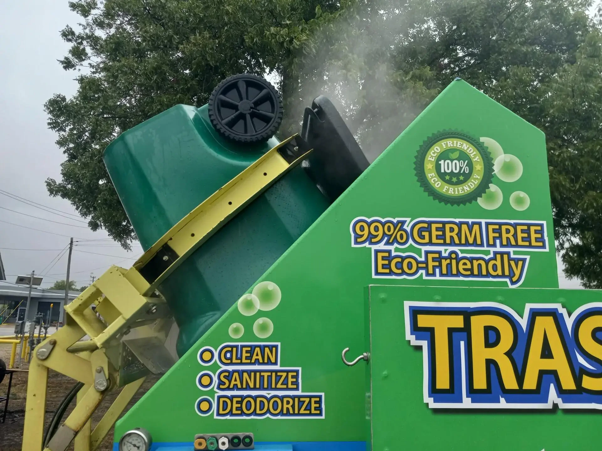 Work photo for Residential Trash Can Cleaning - Monthly $30