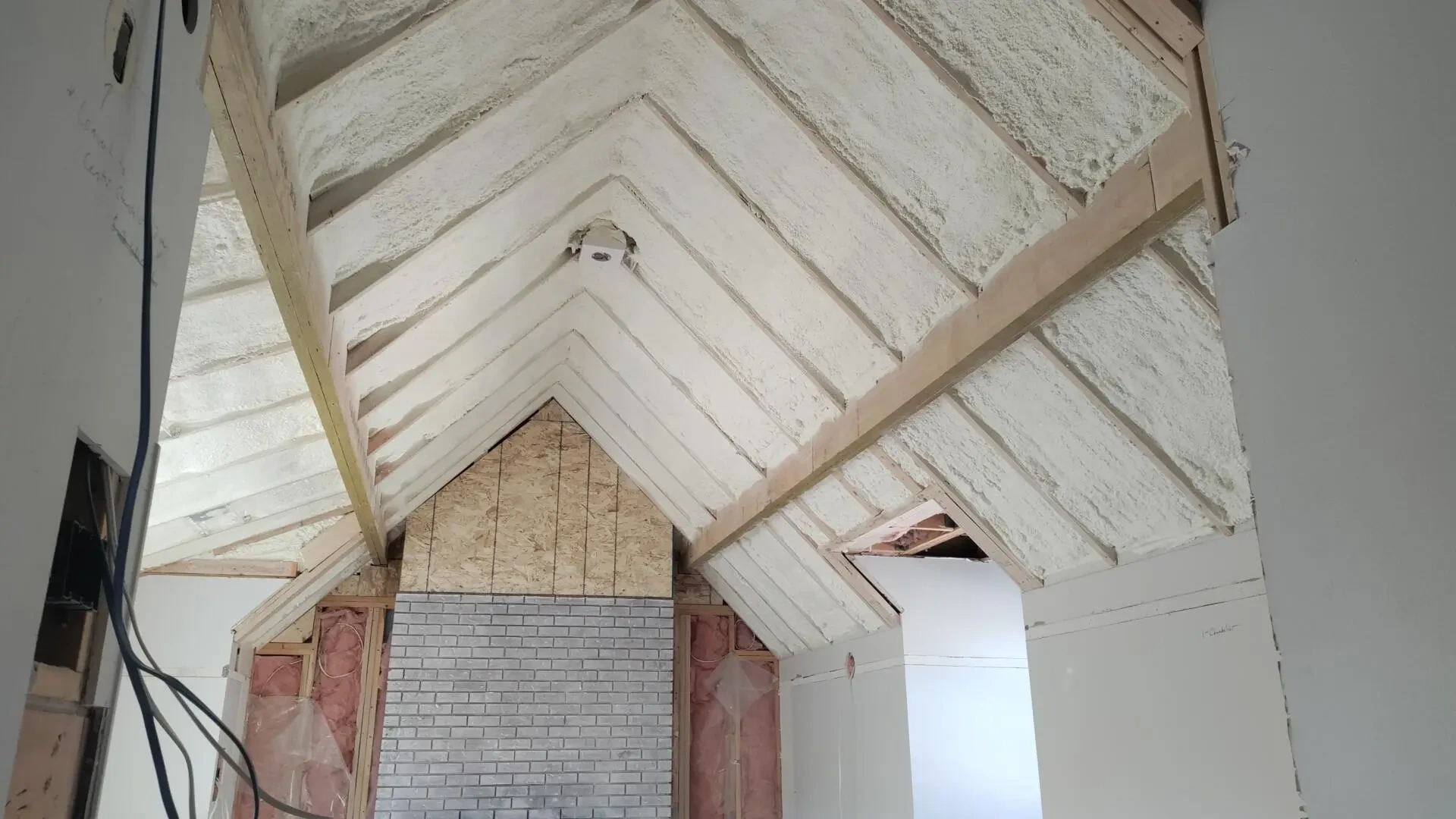 Work photo for Insulation & drywall
