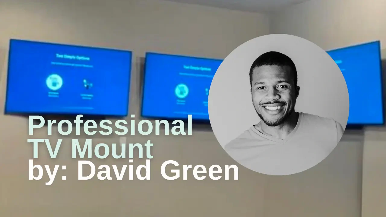 Work photo for $50 Professional TV Mount Mounting Central Houston (Over 2,000 Verified 5 Star Reviews & Insured)