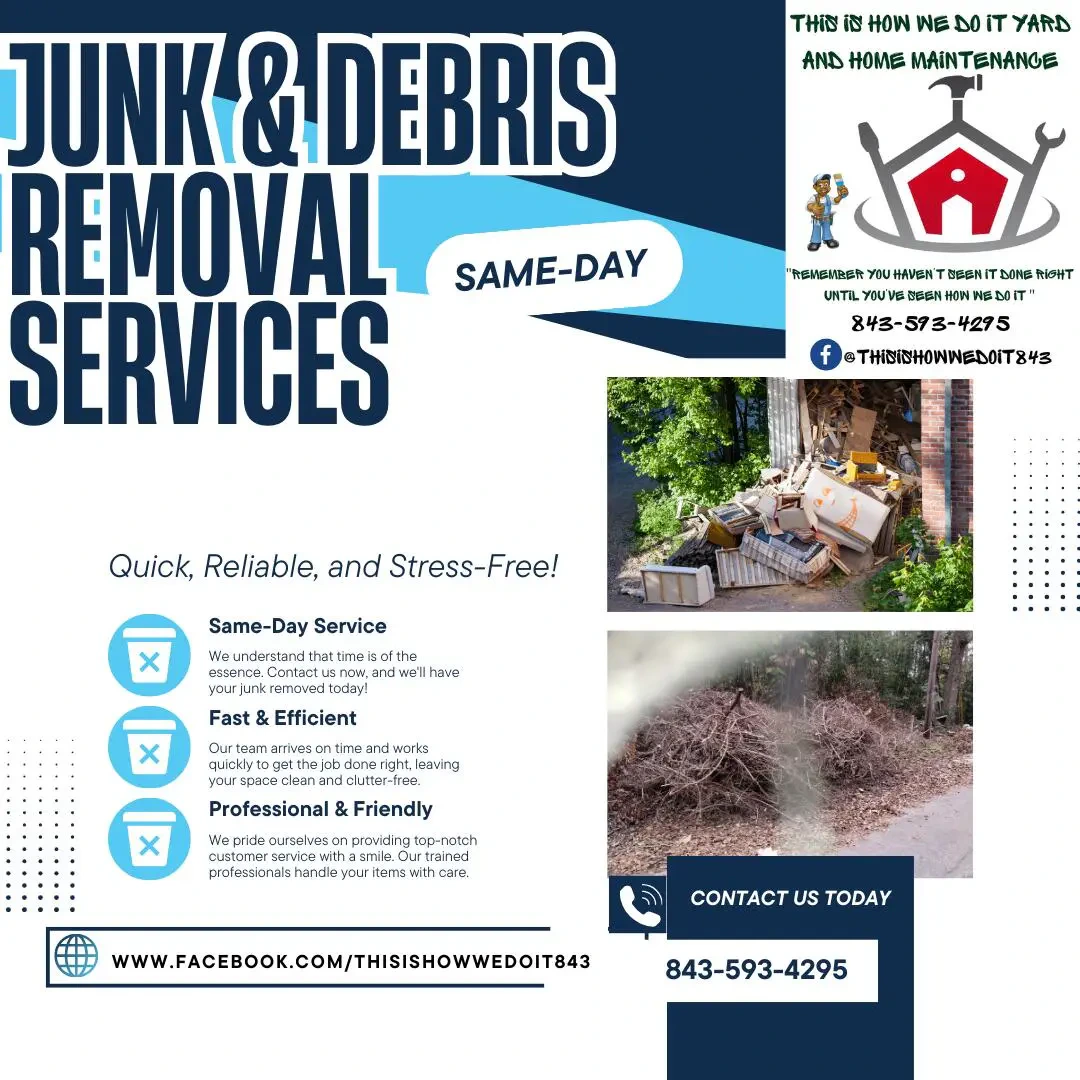 Work photo for Yard Debris And Junk Removal
