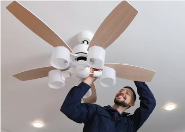 Work photo for Ceiling Fan or Light Fixture Remove & Replace Service $150