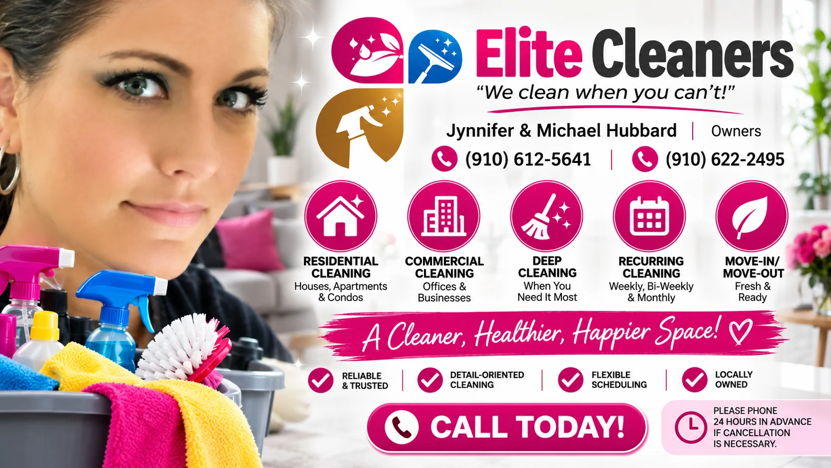 Work photo for Professional Residential & Airbnb Cleaning by a Husband and wife team