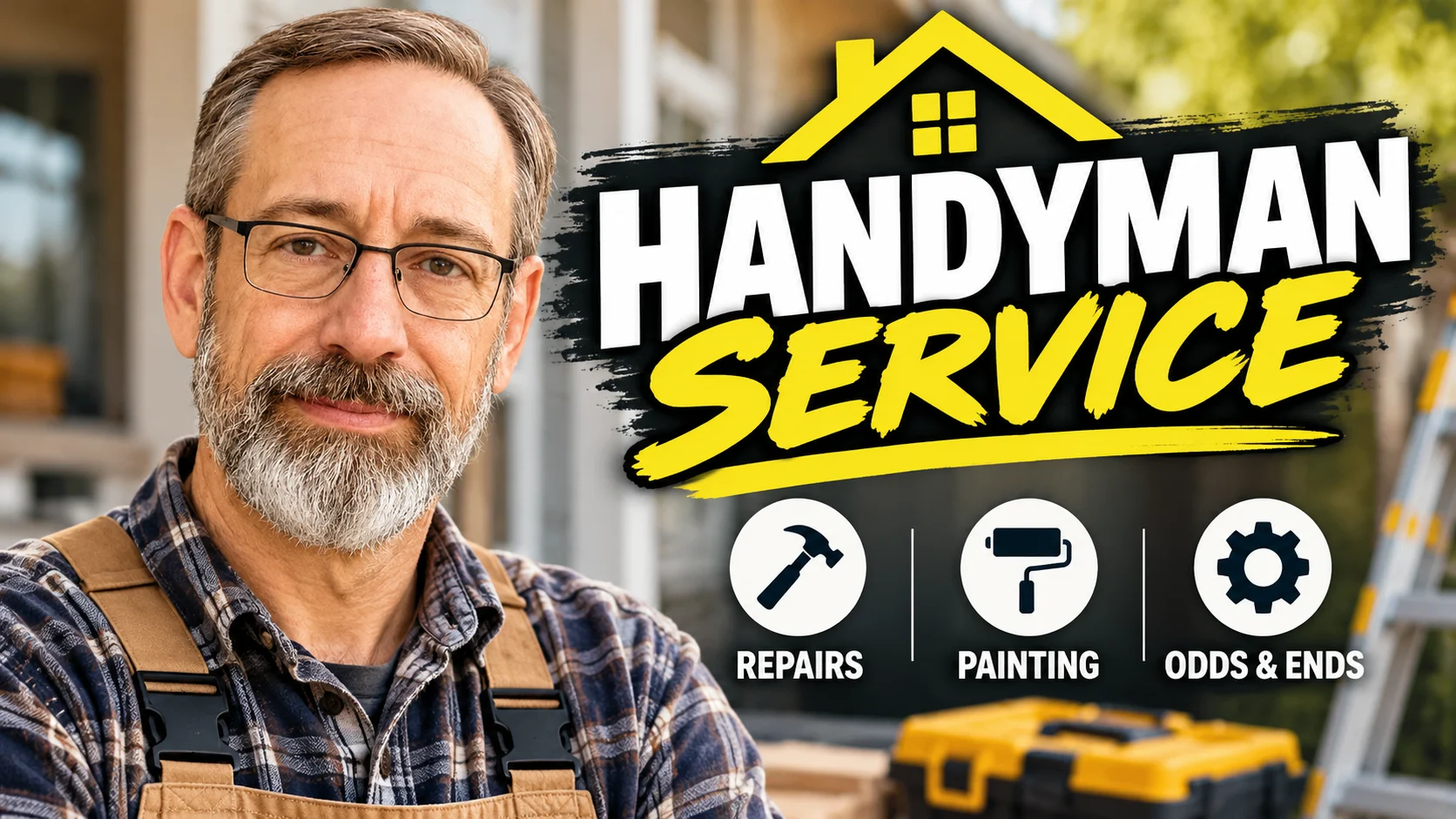Work photo for Handyman: Full Day Home Improvement & Repair Service $480