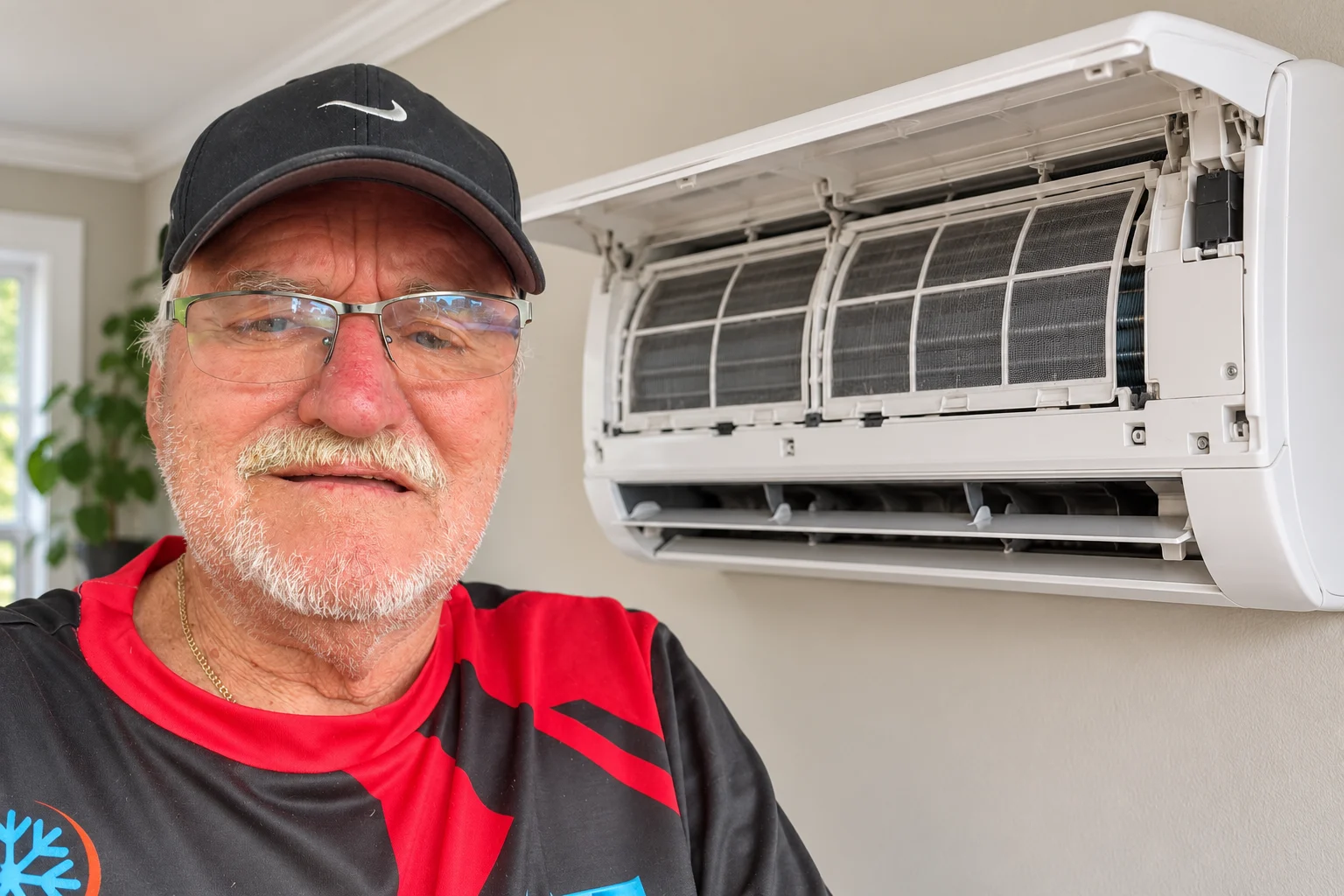 Work photo for Do service on ac units and give 10% off on calls
