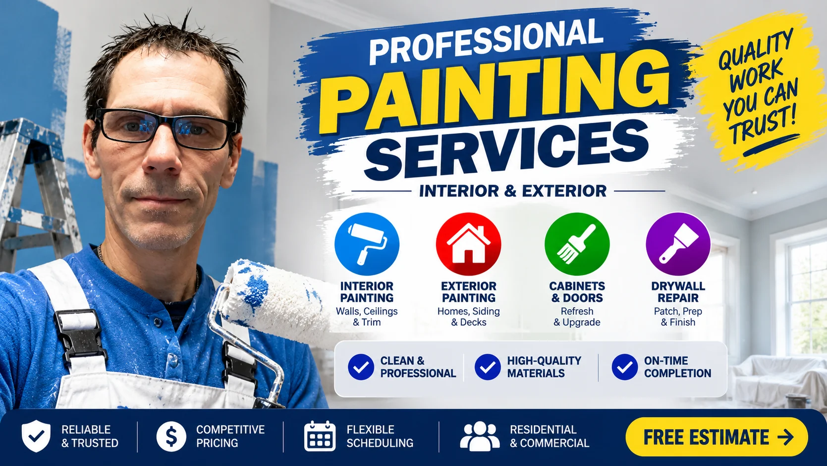 Work photo for Painting Service in Wilmington NC by William Schink