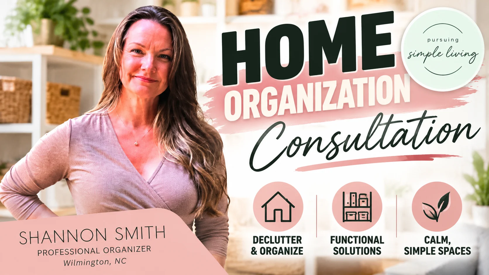 Work photo for Home Organization Consultation: Declutter & Organize Your Space $100