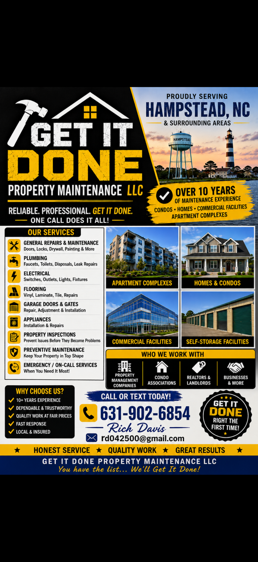 Rental Properties Turn Overs Handyman & Cleaning cover photo